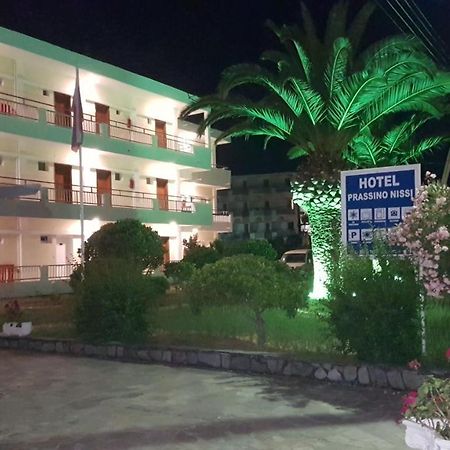 Hotel Prassino Nissi Moraḯtika Exterior foto